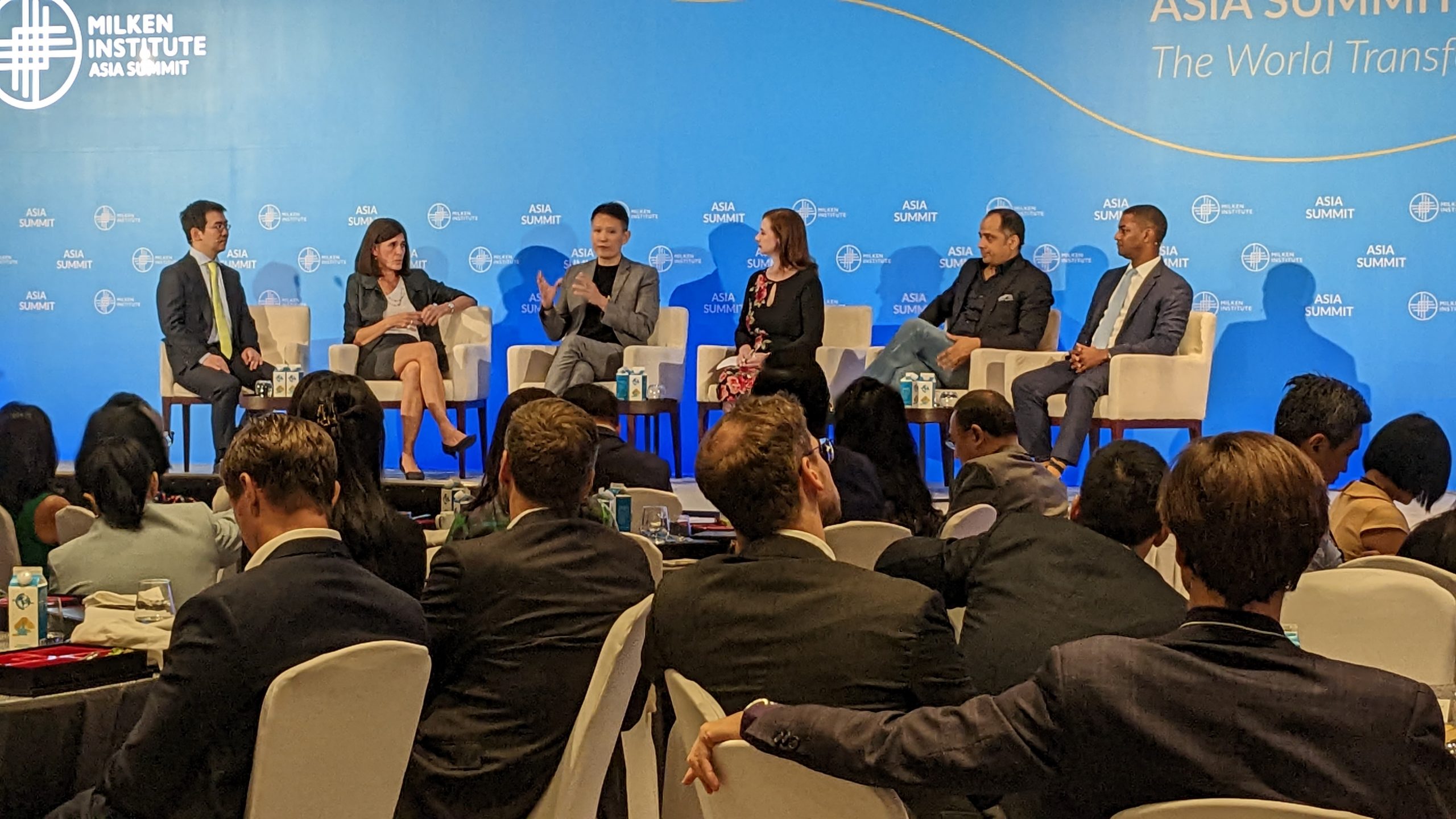 This Time it's Different Panelists at Milken Asia Institute Conference